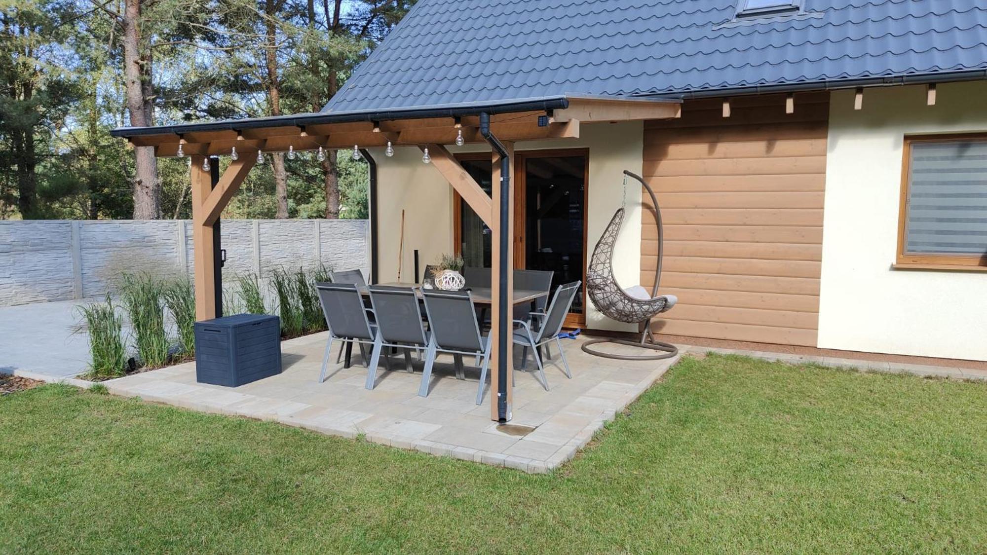 Domek Lipowy Balia-Jacuzzi Sasino Exteriér fotografie